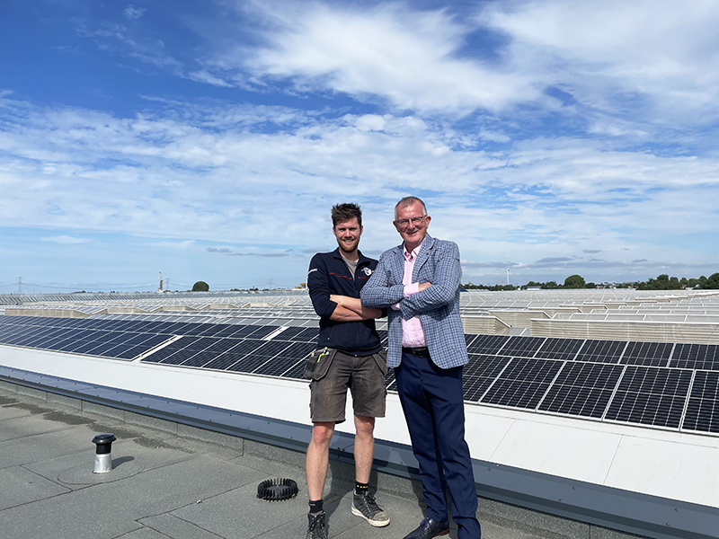 Beekenkamp Plants invests in solar panels for a sustainable future