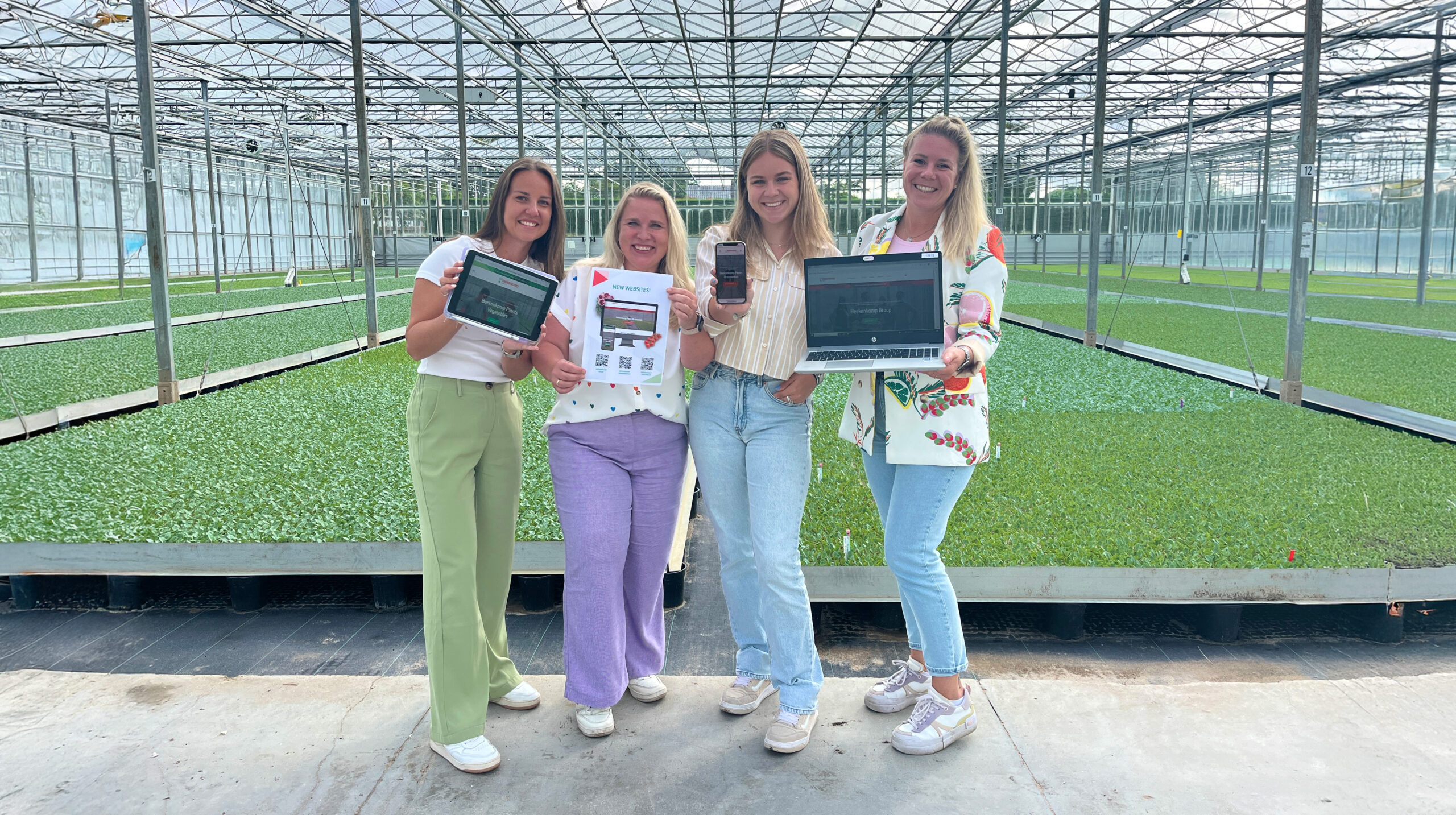 Team Marketing, nieuwe websites