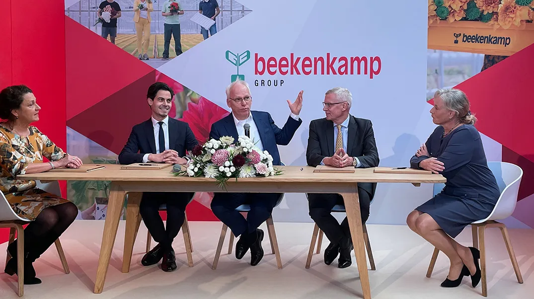 Bezoek van Rob Jetten voor het tekenen van het convenant voor de energietransitie.